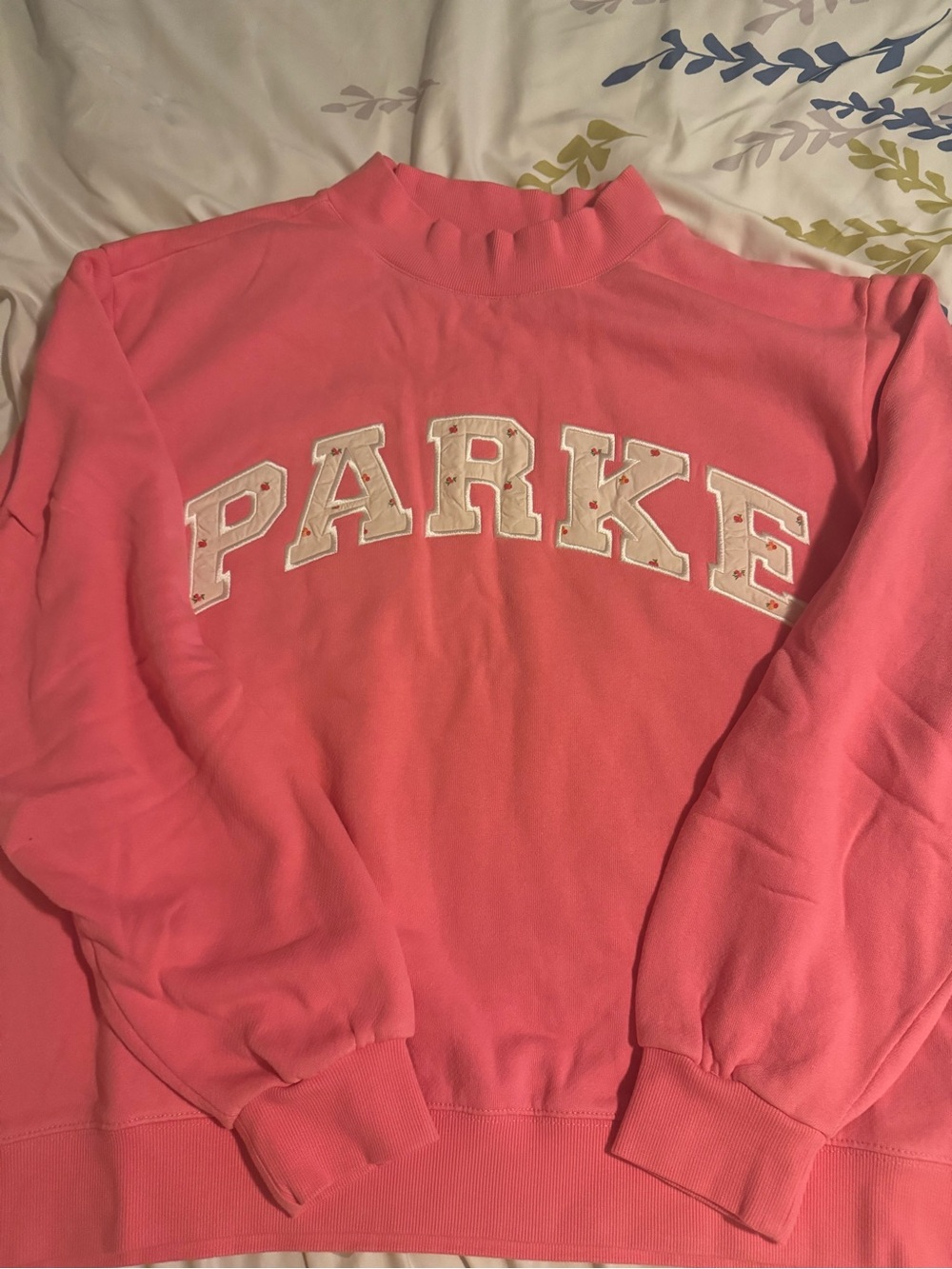 Parke Maggie & Emma Mockneck Bloom & Sunset floral